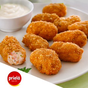 CROQUETA MERLUZA Y GAMBA PRIELA