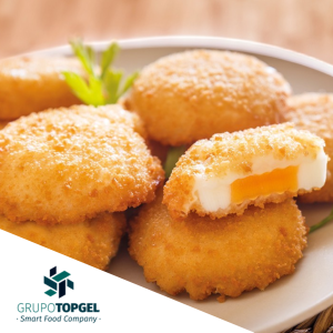 HUEVO CON BECHAMEL TOPGEL