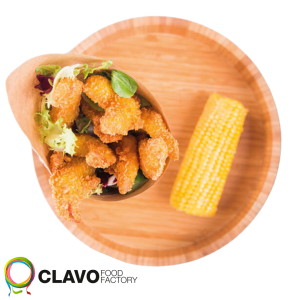 LANGOSTINO REBOZADO CORNFLAKES CLAVO