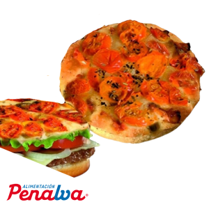 PAN HAMBURGUESA FOCACCIA POMODORINI