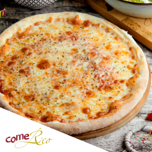 PIZZA 5 QUESOS COME RICO