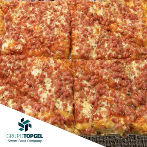 PIZZA JAMON Y QUESO TOPGEL